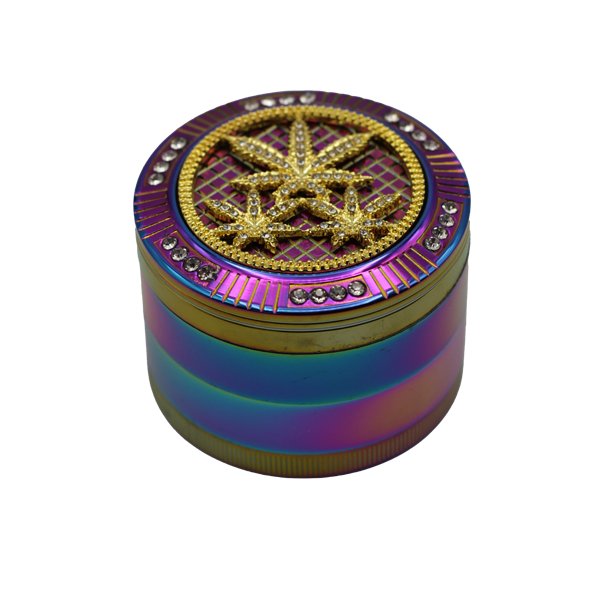 63MM GRINDER 4 PARTS ZINC ALLOY 420 - SMDistro